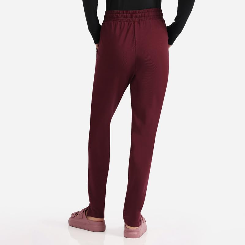 BlissClub Groove-in Cotton Joggers, Cotton Joggers, Side Pockets, Stretchy,Slits at Hem