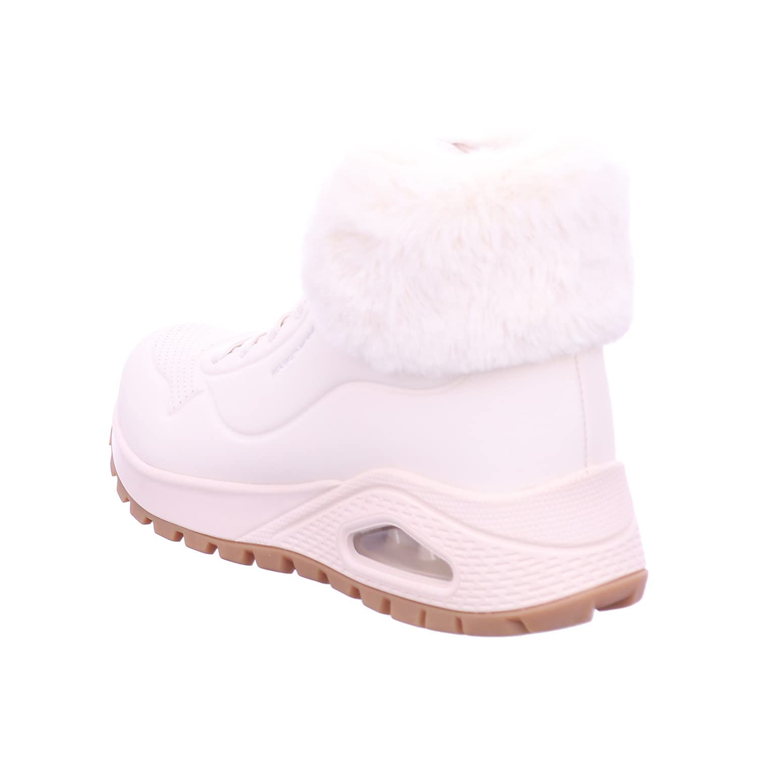 Skechers Women's Sneaker Fashion Boot, Natural, 7