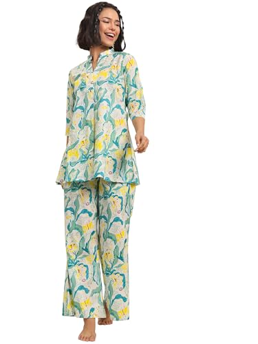 Libas Printed Cotton Night Suits For Women (50329Rxl)