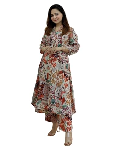 Leriya Fashion Cotton Blend Kurta Set For Women | Women Kurta | Women Kurta Sets Kurtis | Women Kurta Pant Set | Women Kurta Pan