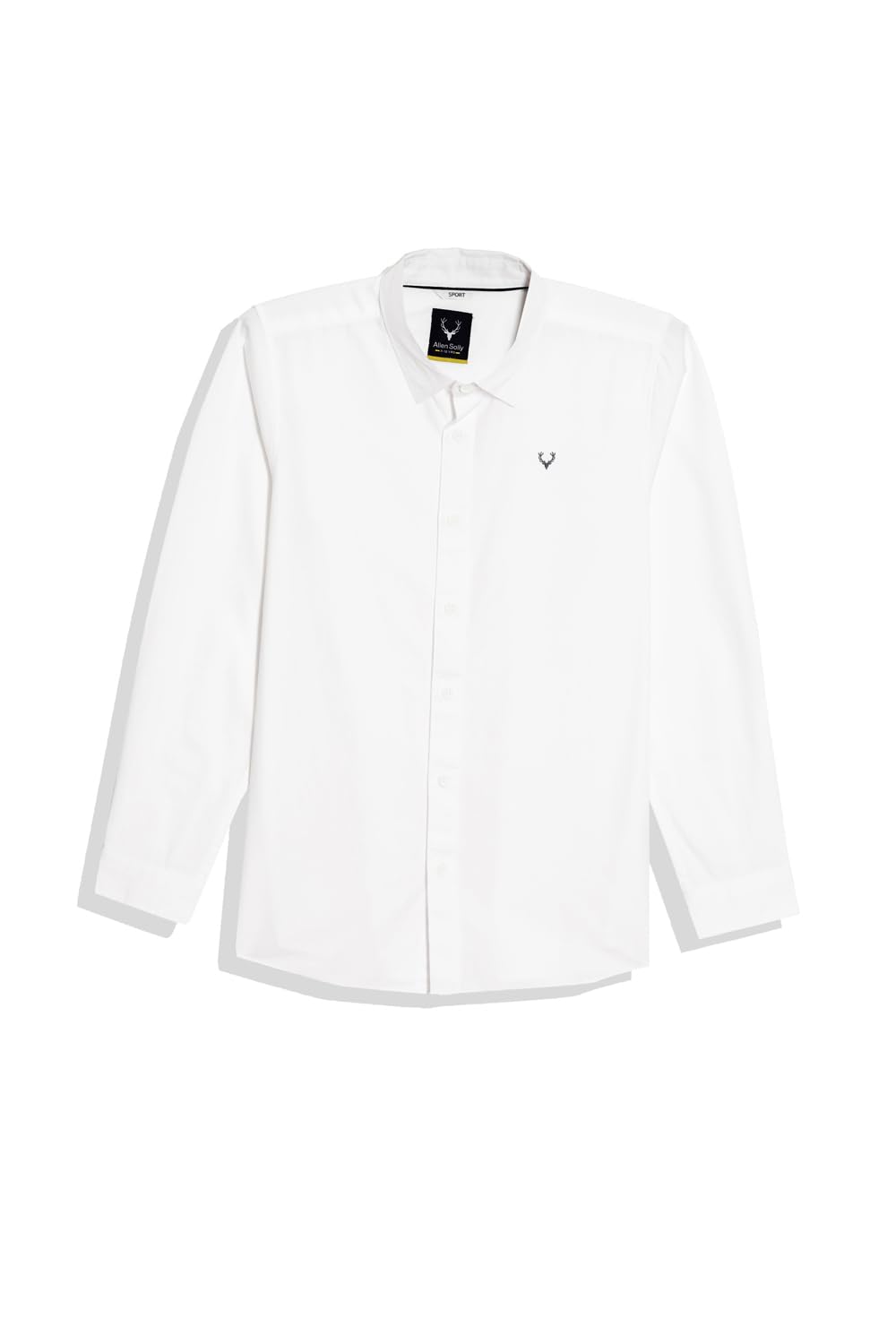 Allen Solly Boys Slim Fit Solid Cotton T-Shirt