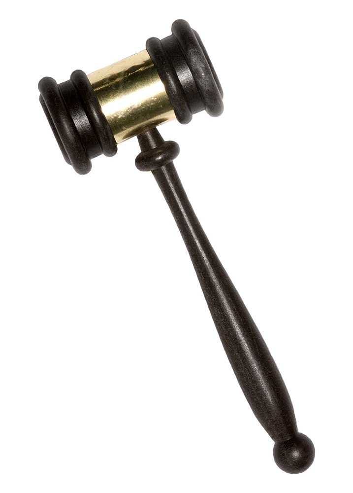 Judges Gavel Plastic Costume Accessory