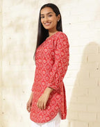 Fabindia Women'S Printed Regular Tunic