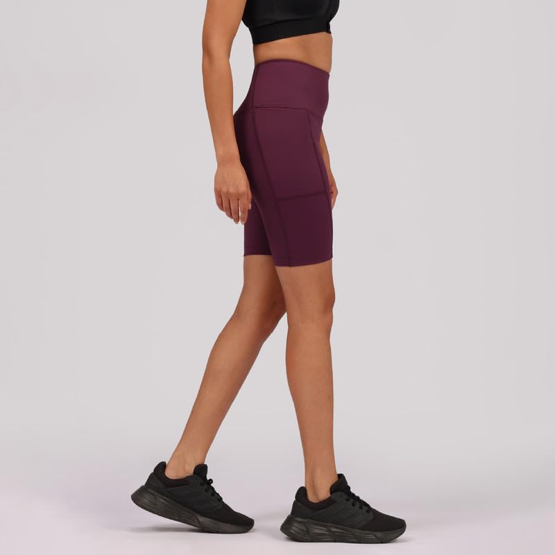 BlissClub Ultimate Cycling Shorts Lite with 2 Pockets | Gym Shorts for Women Workout, Sports Shorts, Swim Shorts and Shapewear f