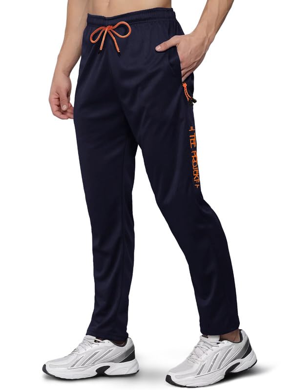 Tee Projekt Men Lycra Soild Track Pant,Mens Lycra Track Pant,Running Wear, Sports, Fancy Sports Jogger,Mens Sports Regular Fit