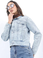 Ketch WomenS A-Line Coat (Khjk000094_Blue