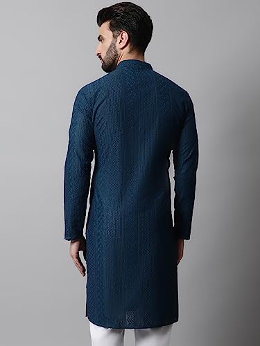 Jompers MenS Embroiderd Kurtas