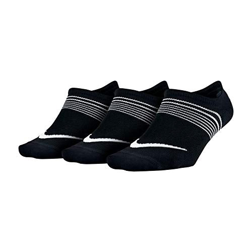 Nike Everyday Plus Lightweight Training Footies 3 Pair Women Athletic Socks
