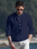 Be Active MenS Solid 100% Cotton Short Kurta With Mandarin Collar || Short Kurta For Men Cotton || Stylish Short Kurta || Short
