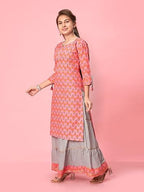 Aarika Girls Kurti Skirt Set