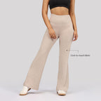 BlissClub AirMelt Flare Pants - Lite | Flared Silhouette | Back Pocket| Weightless Fabric | High Rise Waistband