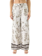 The Souled Store Gardenia White Polyester Blend Pants for Women and Girls - Elegant and Versatile Bottoms for Every Occasion