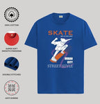 ADRO T Shirts for Boys & Girls | Skate Street Style Printed T-Shirt | Ages 3-14 | 100% Cotton Round Neck Tshirt for Boys |KRN-L2