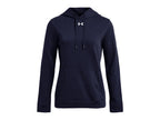 Under Armour Women's Hustle Hoodie Navy | White MD