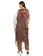 Ketch Polyester Womens Kurta With Palazzo (Khk3000483_Maroon