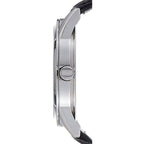 Citizen Quartz Mens Watch, Stainless Steel with Leather strap, Casual, Black (Model: BI5000-01A)