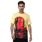 The Indian Garage Co Mens Warner Bros. Collection Slim Fit Flash Crew Neck T-Shirt