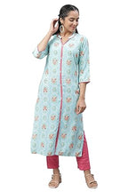 Aurelia Women Kurta 23Aua14482-507273-Blue-Xs