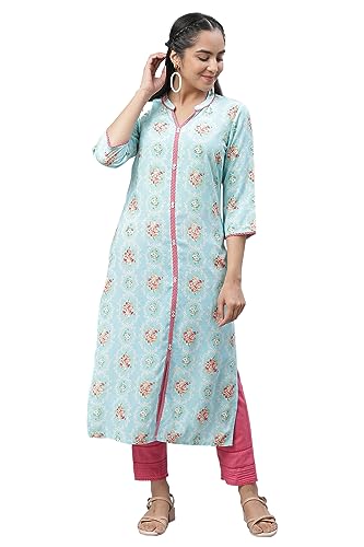 Aurelia Women Kurta 23Aua14482-507273-Blue-Xs