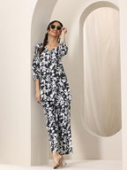 Libas Womens Printed Cotton Co-Ord Set For Women