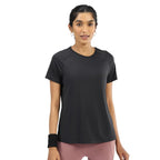 Blisscub Aerocool Classic Tee, Stay Cool Even Through Your Toughest Moves,Cooltouch Tech,4-Way Stretch,Sweat-Wicking