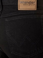 Wrangler mens Trail Trekker Relaxed Fit Jeans, Overdyed Black, 28W x 32L US