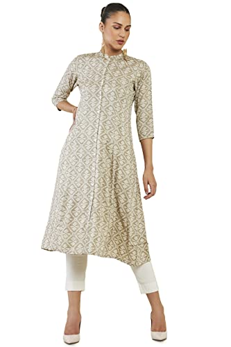 Soch Women Rayon Abstract Kurta