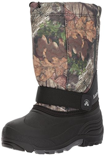 Kamik Girls RocketCAMO Snow Boot, Mossy Oak Camouflage, 5 Little Kid