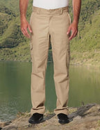 Dickies mens Regular Straight Stretch Twill Cargo work utility pants, Desert Sand, 34W x 30L US