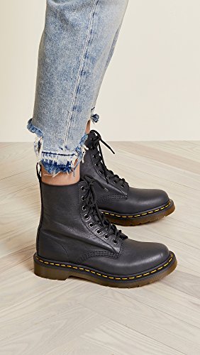 Dr. Martens Women's 1460 W Nappa Leather 8 Eye Boot, Black, 6