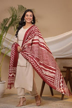 ANNI DESIGNER Womens Cotton Blend Straight Embroidered Kurta with Pant & Dupatta (DD Beige_3XL_Beige_XXX-Large)