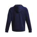 Under Armour Men's Rival Fleece Hoodie, (410) Midnight Navy / / White, X-Large