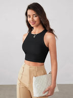 Toochki Womens Spandex Regular Fit Stretchable New Tank Top