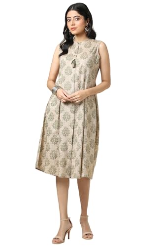 Soch Women Cotton Blend Knee Length Dress (cws5ku61189