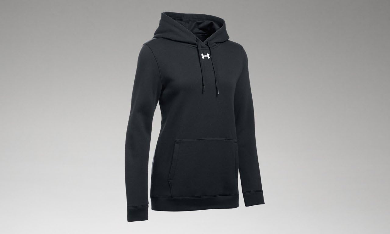 Under Armour Women's Hustle Hoodie Black | White XL