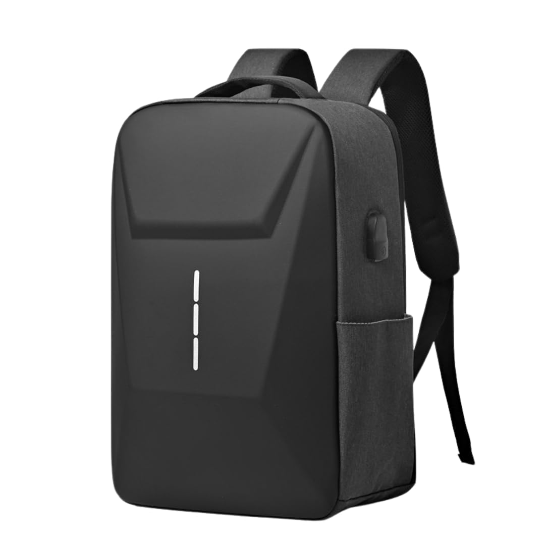 Pyb Nomad  Hard Shell Laptop Bagpack Bag, 14 Inch, Waterproof, AntiTheft Tsa Lock, Usb Charging Port, Compartments For Devices 16