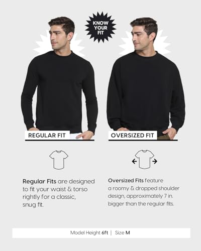 Bewakoof Official Marvel Merchandise Marvel Men Graphic Print Oversized Fit Full Sleeve Round Neck Cotton Terry Sweatshirt_64878