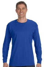 Unisex 61 oz Tagless Long-Sleeve T-Shirt - ASH - S(D0102H7NHgP)