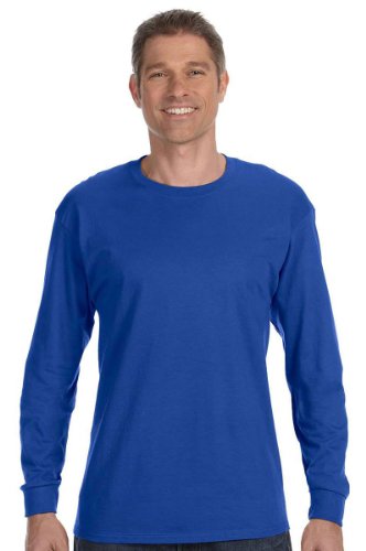 Unisex 61 oz Tagless Long-Sleeve T-Shirt - ASH - S(D0102H7NH9X)