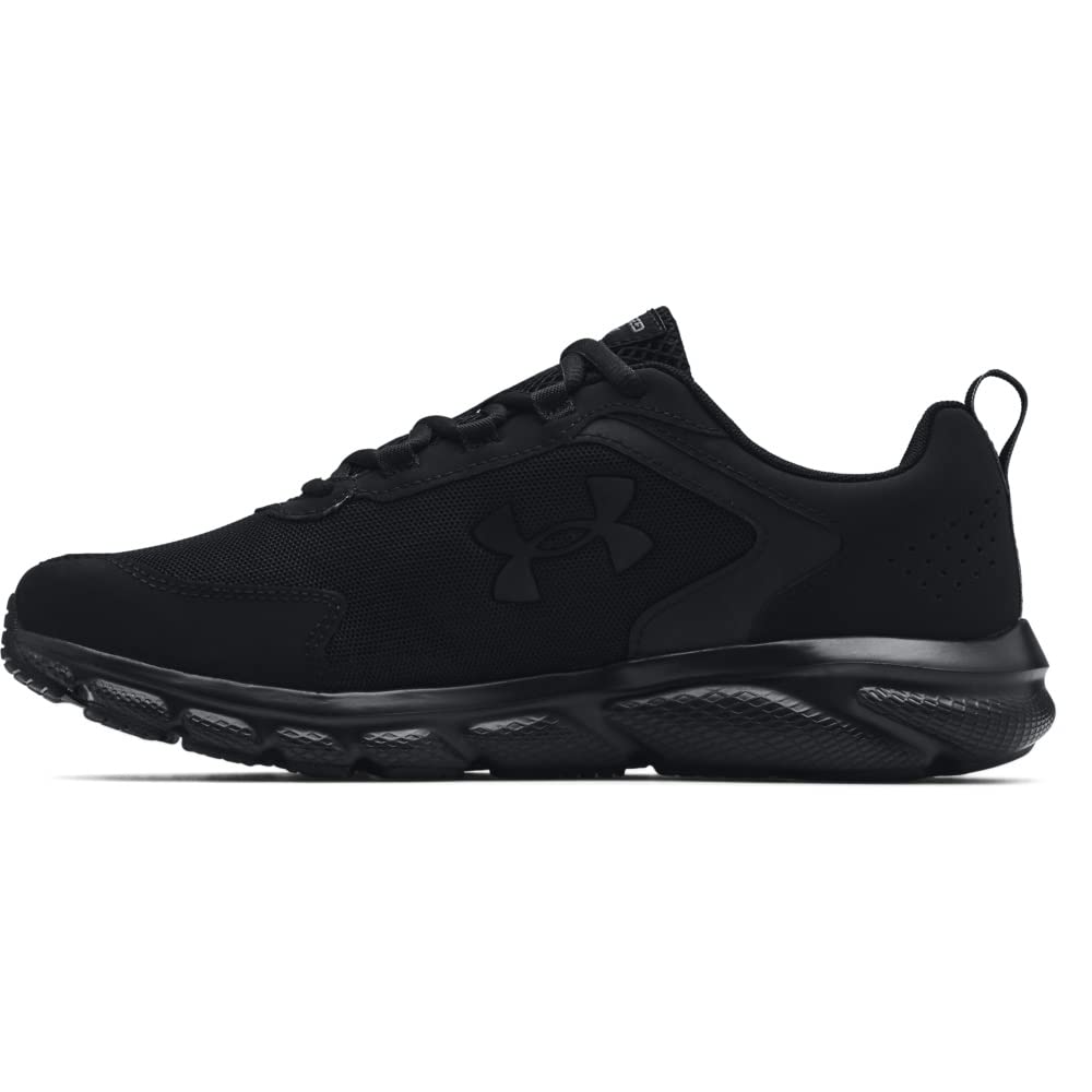Under Armour Mens Charged Assert 9 Running Shoe, Black (002 Black, 11 US