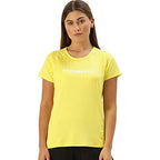 Enamor Athleisure Womens Polyester Relaxed Fit Long Length Raglan Sleeves Scoop Neck Quick Dry 4 Way Stretch Antimicrobial Grap