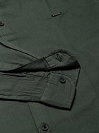 Dennis Lingo MenS Cotton Full Sleeves Solid Slim Fit Casual Shirt With Pocket