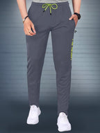 Tee Projekt Lycra Combo Soild & Zippered Pockets Style Regular Fit Track Pant for Men Jogger, Gym Wear, Yoga