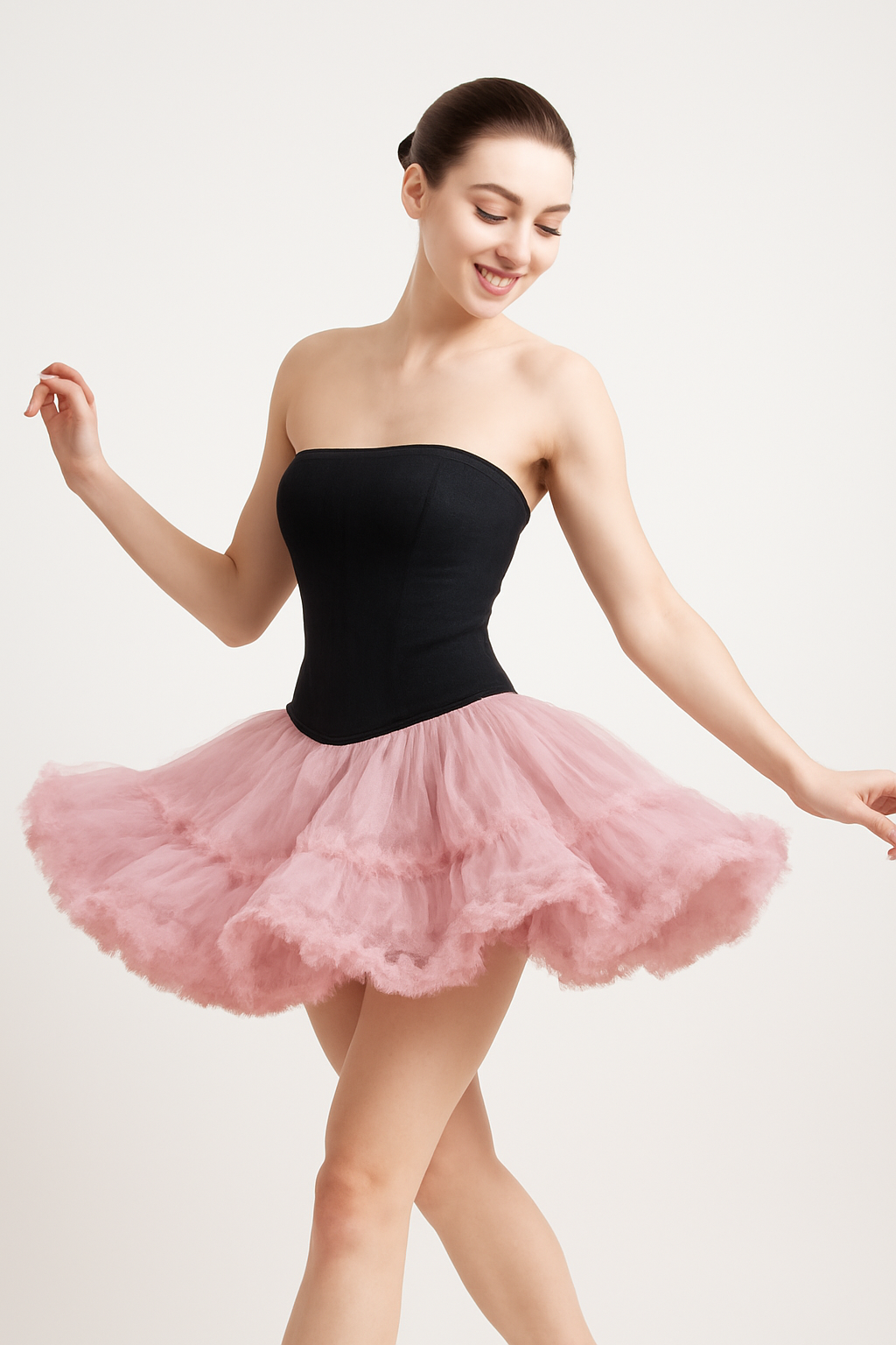 Malco Modes 5-Layer Fluffy Tutu Skirt for Women | Fluffy Tutu |Festival Outfit | Costume & Dance Wear | Concert Outfit |
