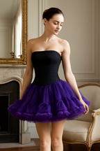 Malco Modes 5-Layer Fluffy Tutu Skirt for Women | Fluffy Tutu |Festival Outfit | Costume & Dance Wear | Concert Outfit |