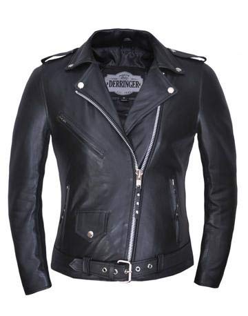 K-2183 LAMBSKIN  LADIES LEATHER JACKET ,Black ,4XL