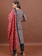 Ketch WomenS Polyester Kurta Set (Khk3001050_Yellow