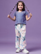 Pspeaches Girls Top with Trousers