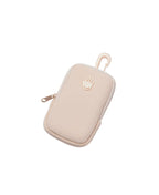 Touchland Touchette Zippered Pouch, Attachable Fashion Accessory with Snap Hook for Power Mist and Glow Mist 1FL OZ, Blush Pink