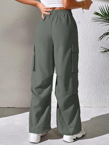 Greciilooks WomenS Regular Fit Cargo Pant (Gl-W-Tp-1082_Green